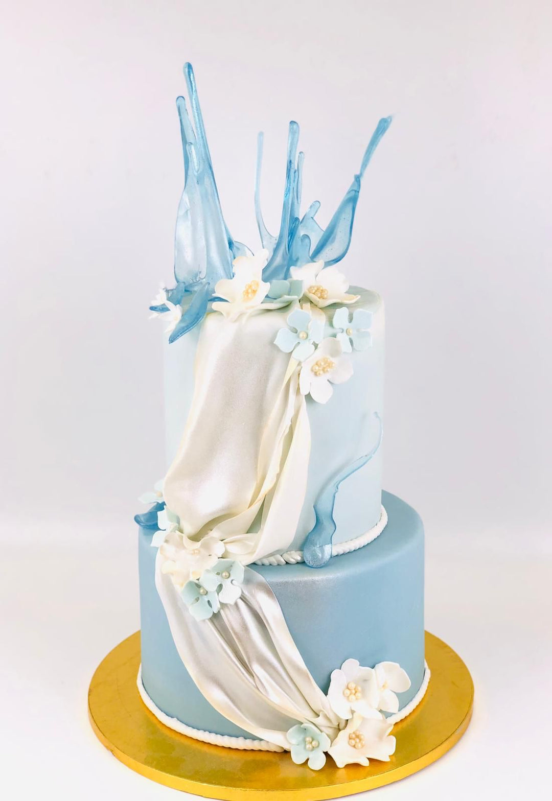 Tort Blue Waves