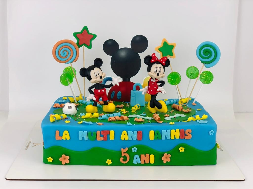 Tort Mickey Mouse & Minnie Mouse