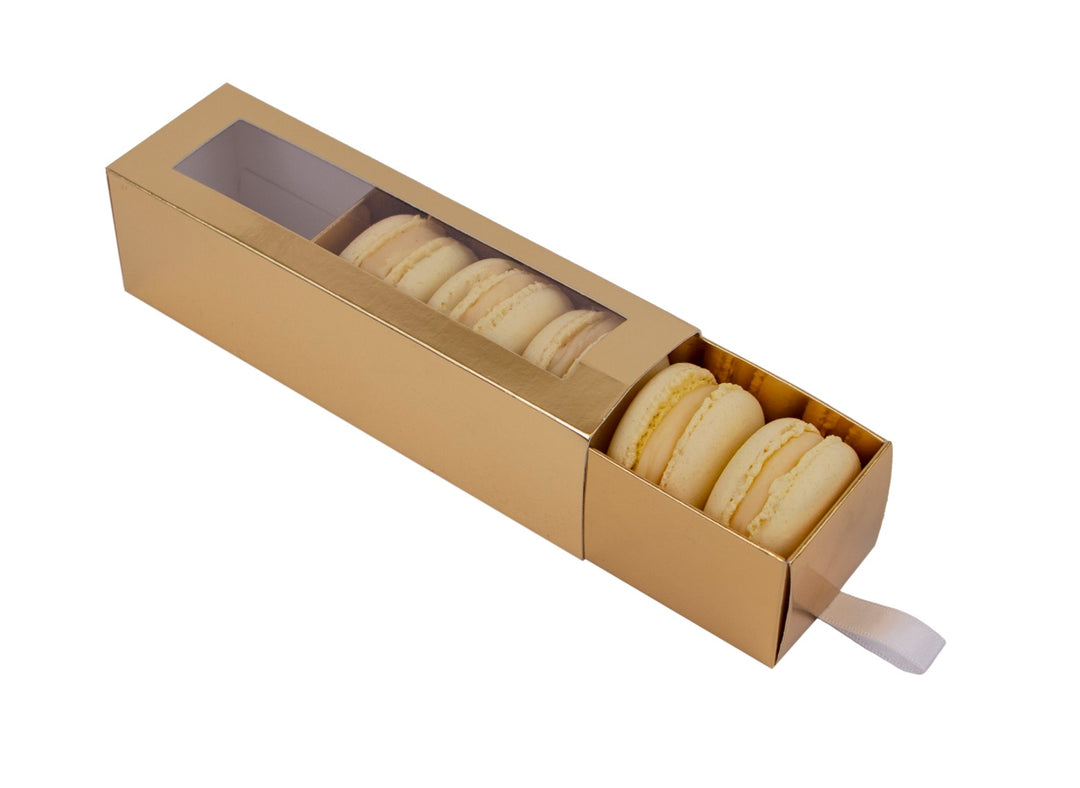Cutia cu 5 Macarons cu Banane
