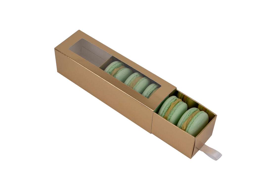 Cutia cu 5 Macarons cu Fistic