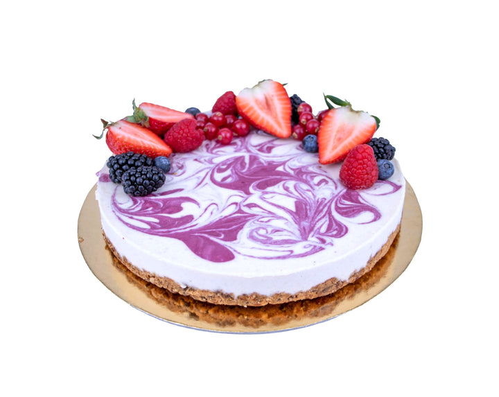 Tort Raw-Vegan Cheese Cake & Zmeura