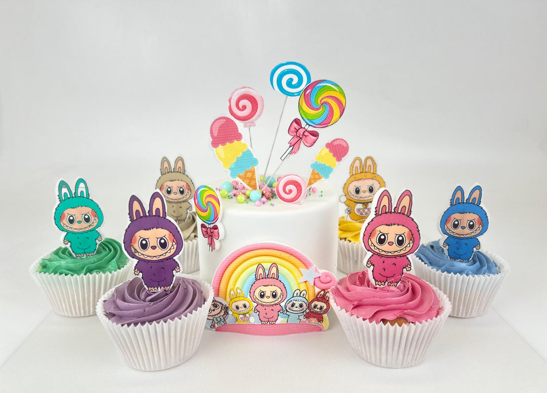 Pachet Mini-Tort si Briose Labubu