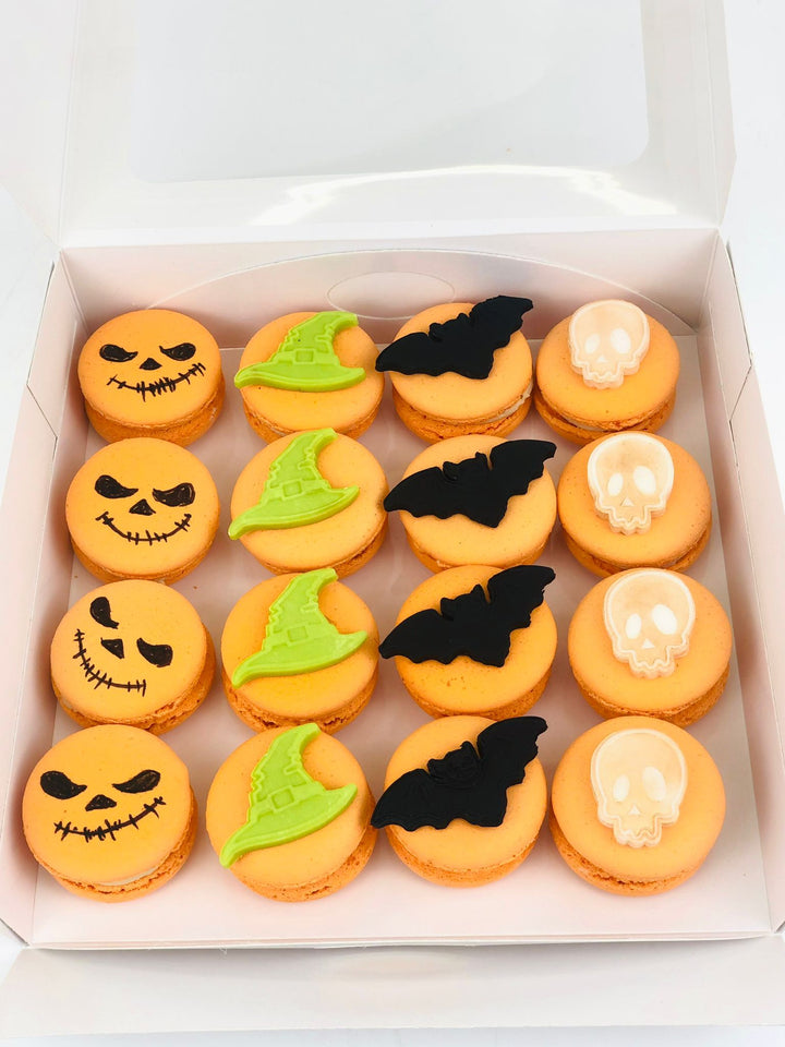 Platou Macarons Halloween