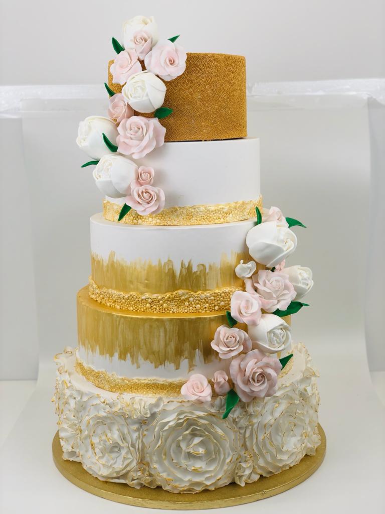 Tort Silver & White