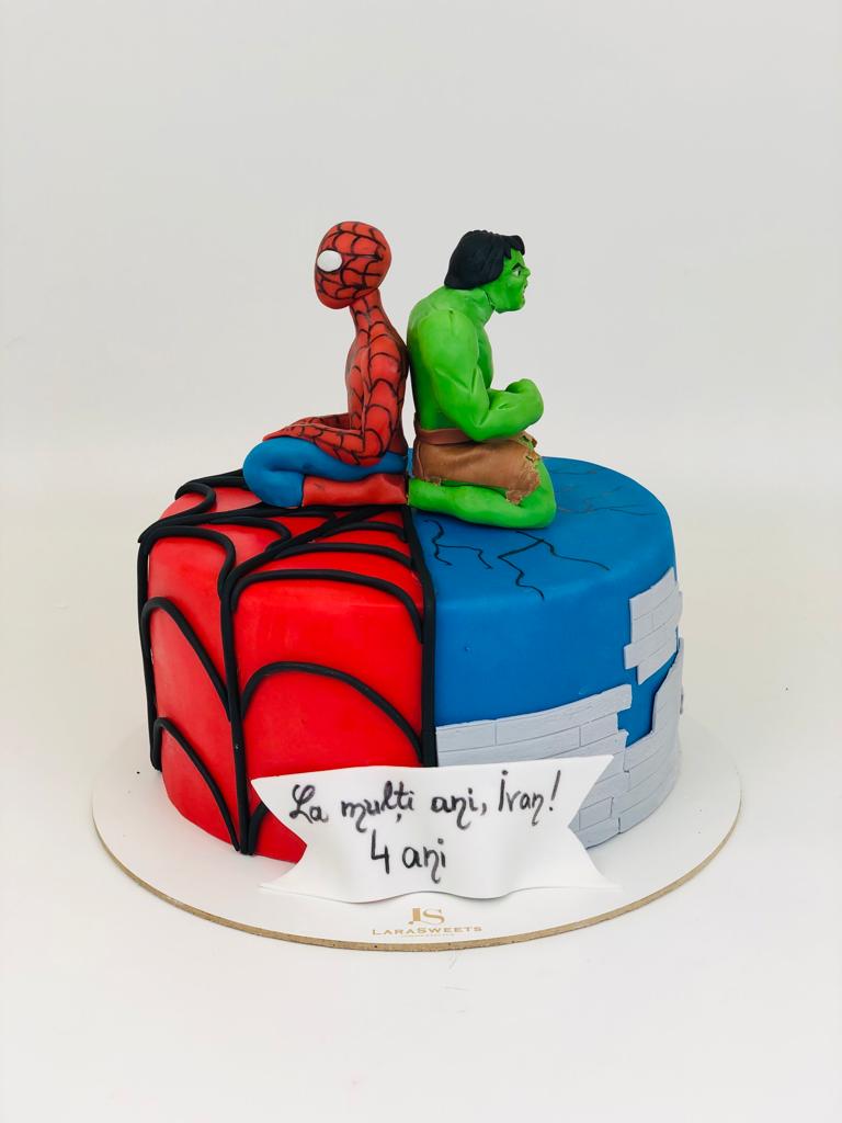 Tort Spiderman vs Hulk