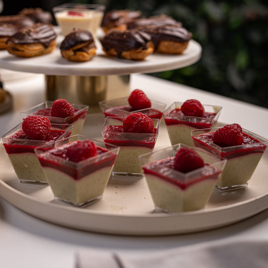 Mousse Stevia cu Fistic, la pahar