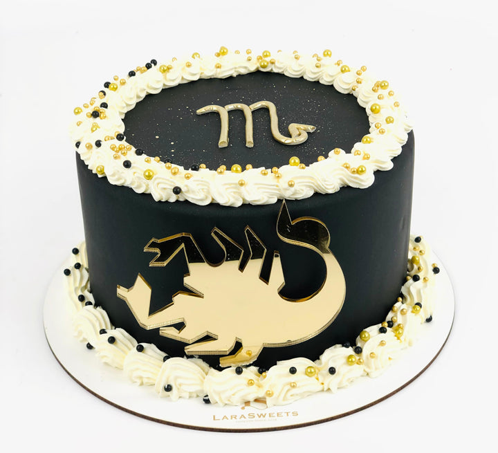 Tort Decorat Zodia Scorpion