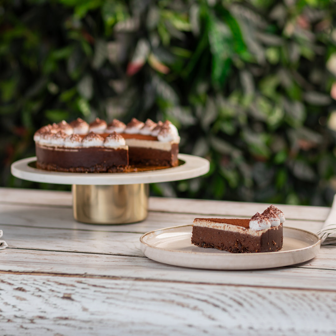 Felie Tort Raw-Vegan Tiramisu
