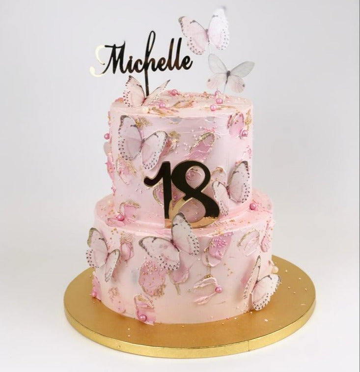 Tort Butterfly Pink