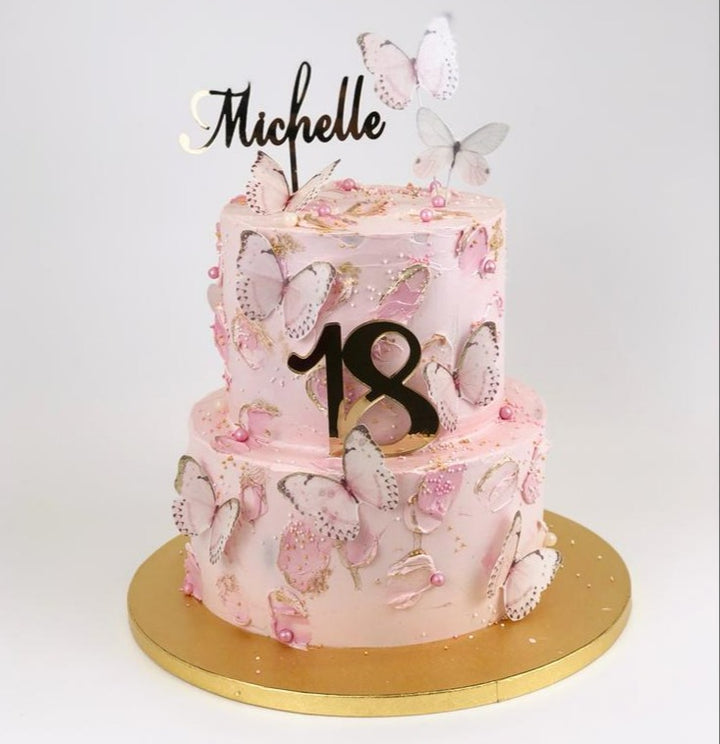 Tort Butterfly Pink