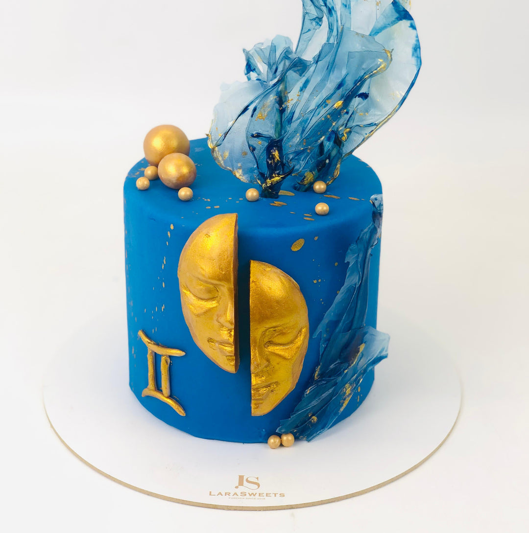 Tort Decorat Zodia Gemeni