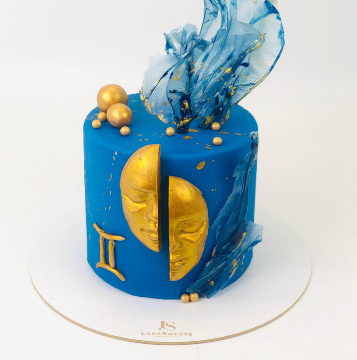 Tort Decorat Zodia Gemeni