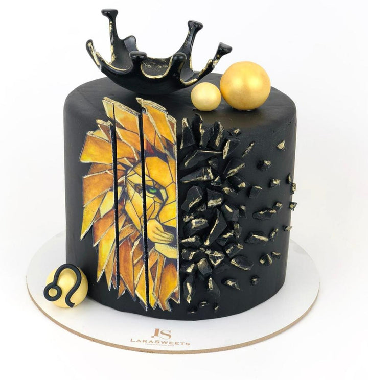 Tort Decorat Zodia Leu