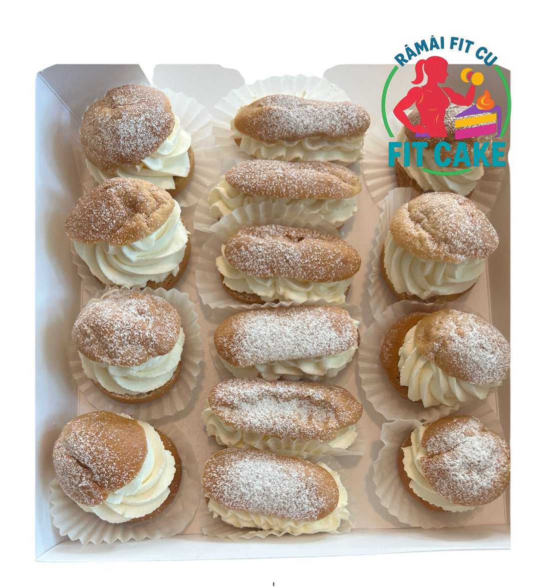 Pachet Mini Eclere si Mini Choux Fitcake