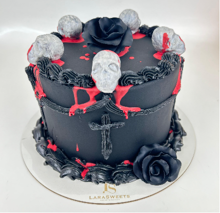 Tort Black Halloween