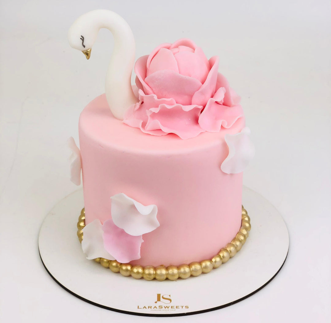Mini-Tort Blush Swan