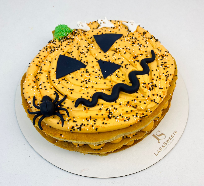 Tort Mille Feuille Pumpkin Halloween
