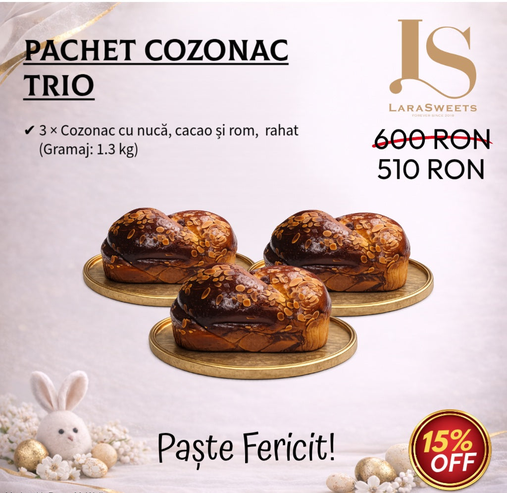 Pachet Trio Cozonaci