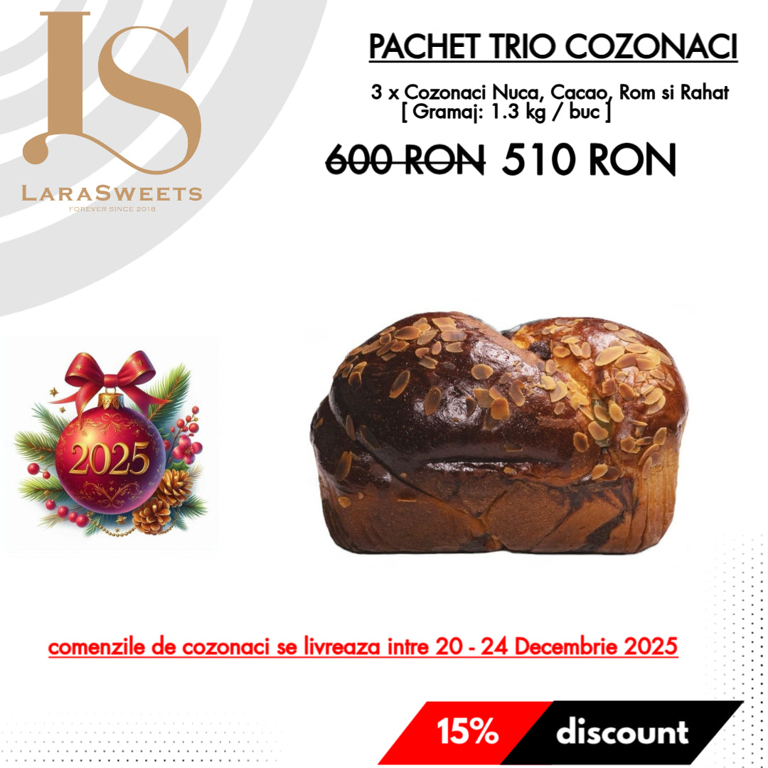 Pachet Trio Cozonaci