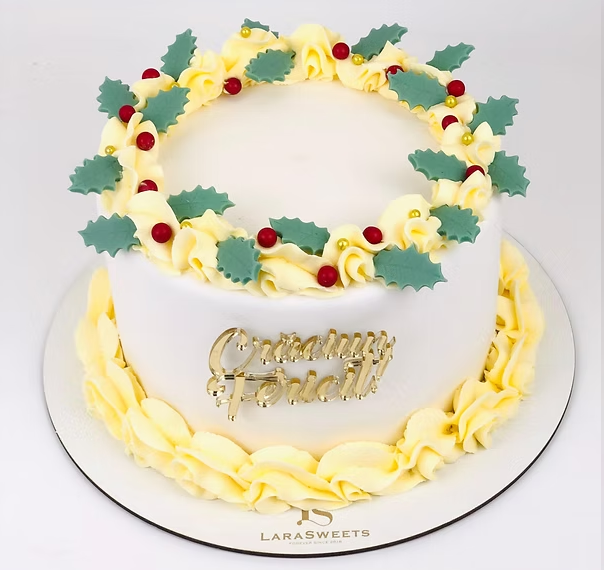 Tort Green: Craciun Fericit!