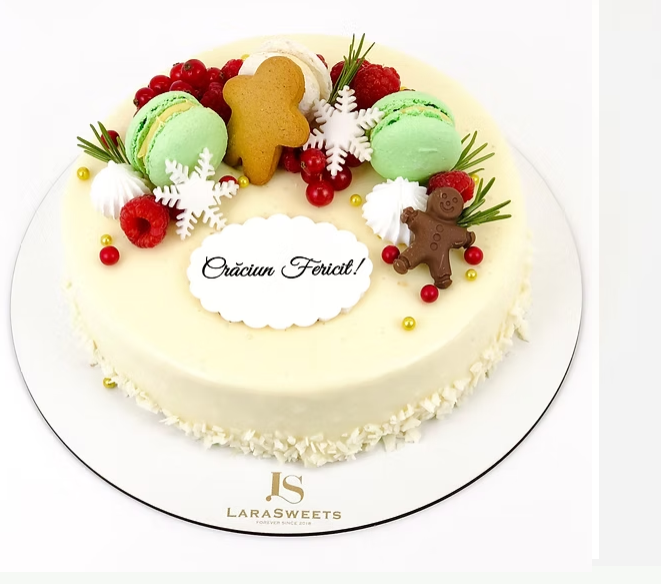 Tort White Christmas