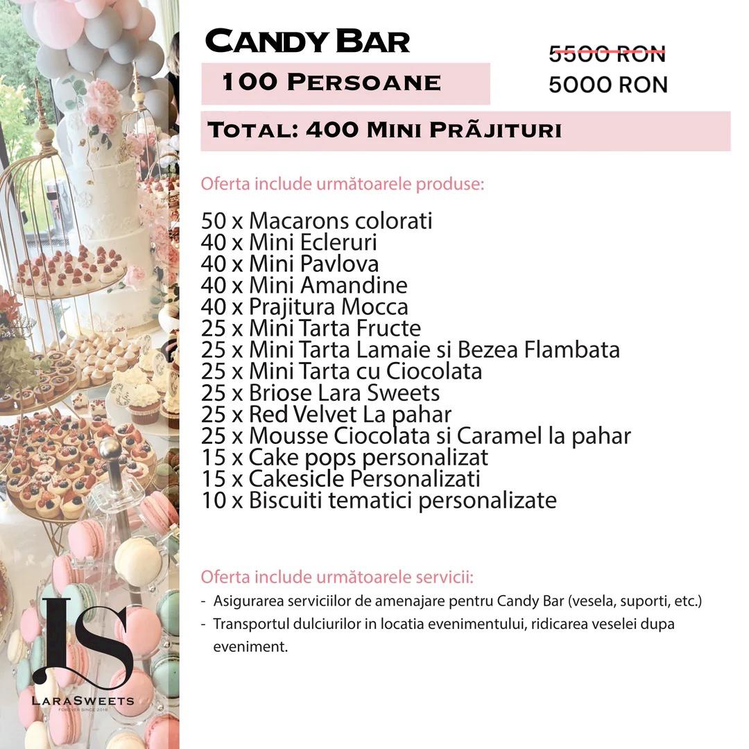 Candy Bar 100 persoane