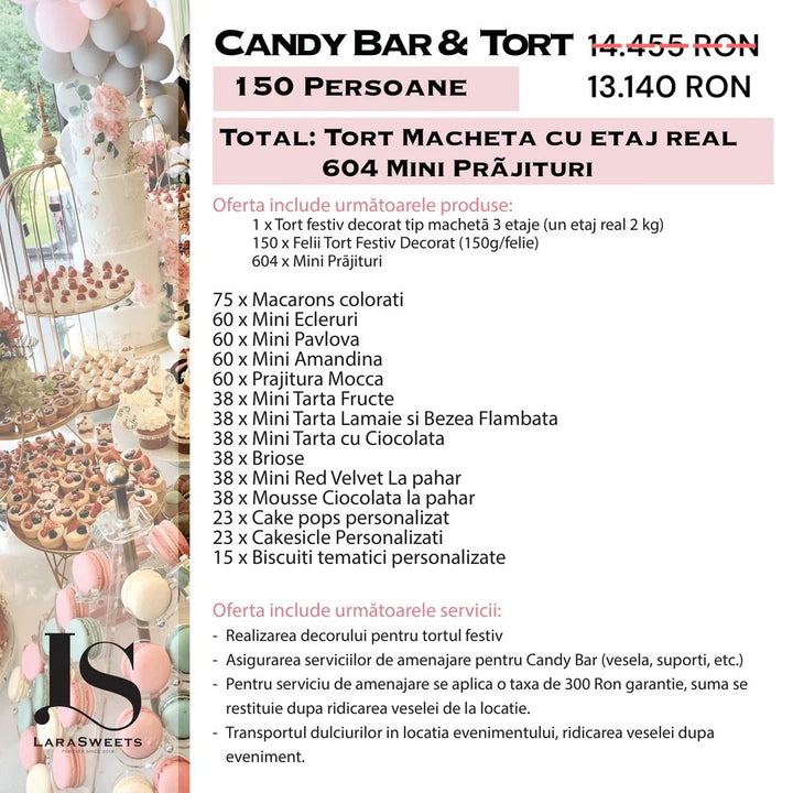 Candy Bar & Tort de Eveniment