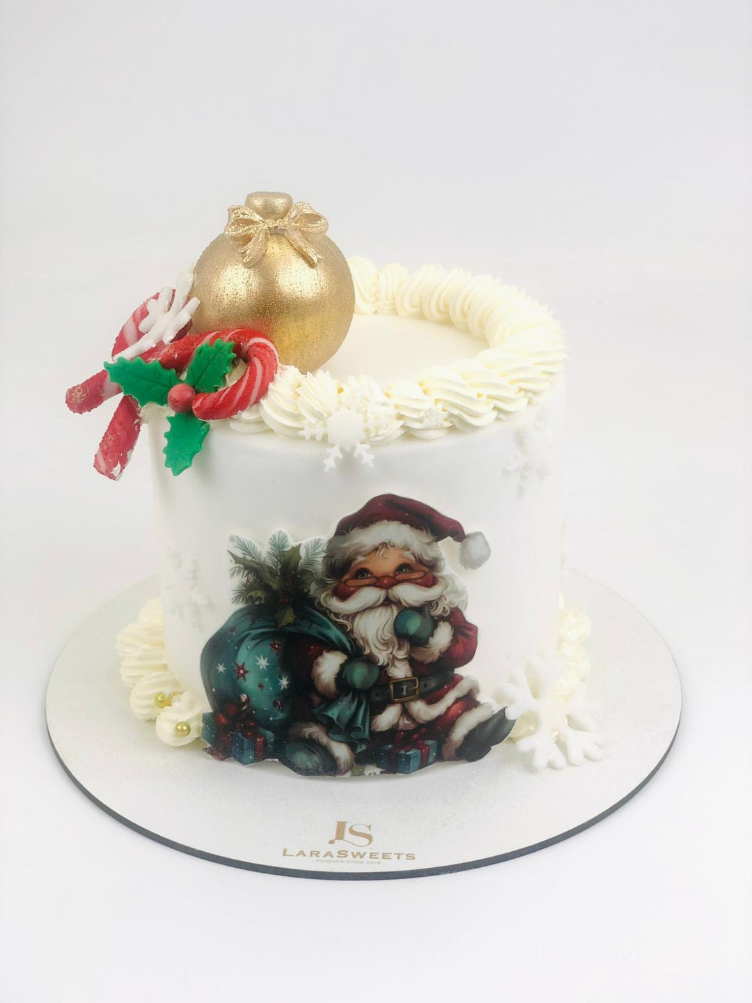 Mini-Tort Santa