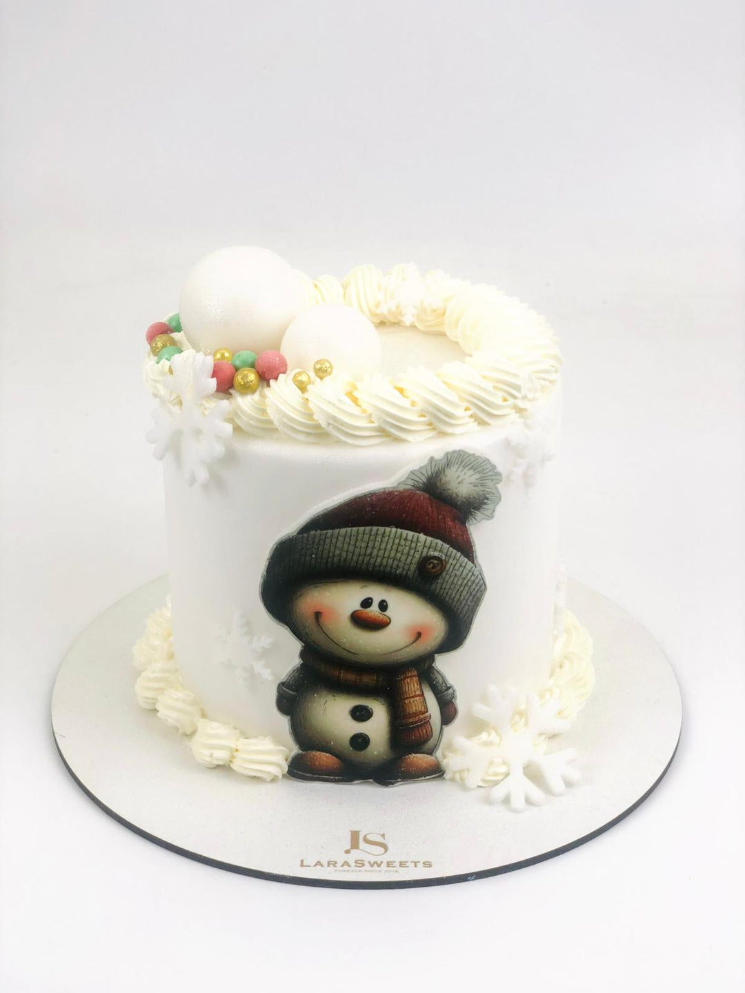 Mini-Tort Snowman