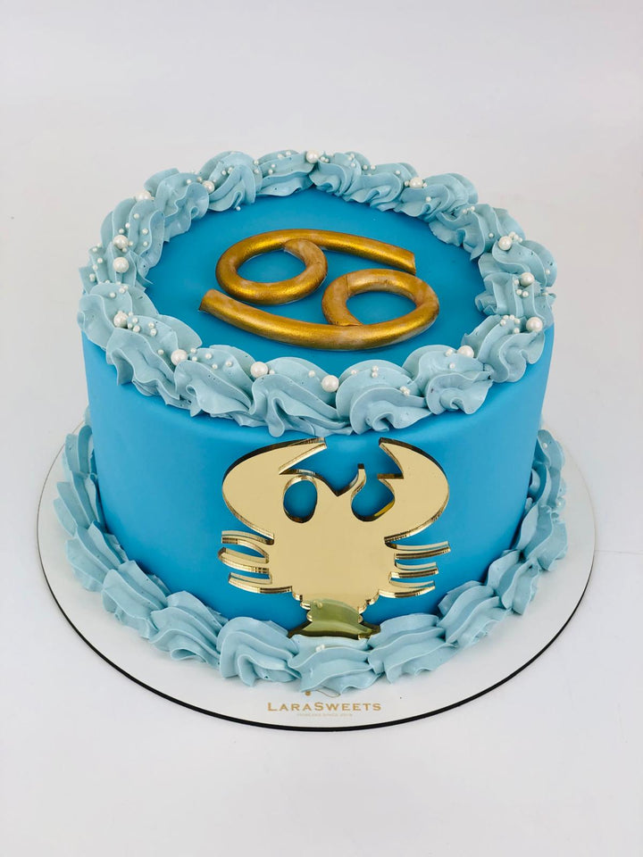 Tort Decorat Zodia Rac
