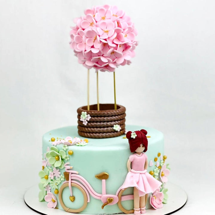 Tort Pink Bicycle