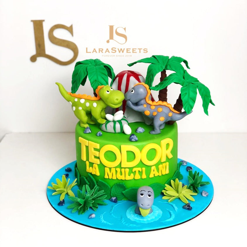 Tort Figurine Dinozauri