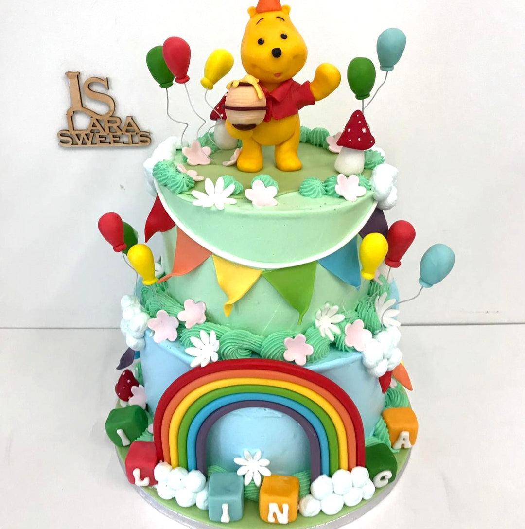 Tort Winnie The Pooh Party