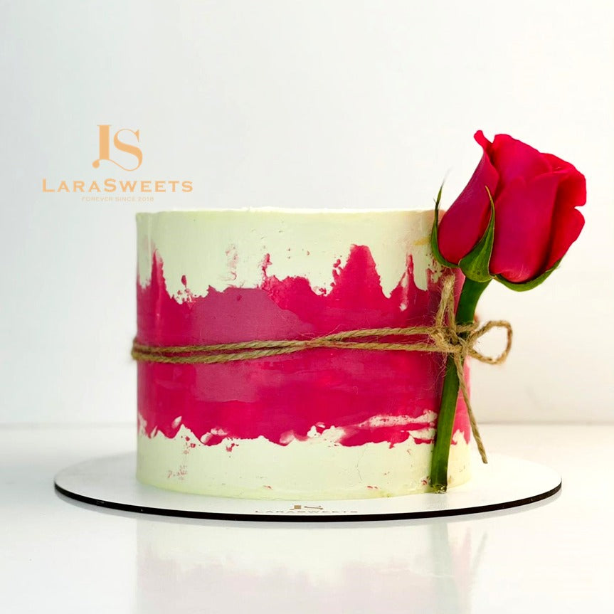Tort Red Rose