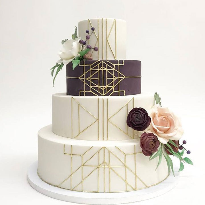 Tort Flower Art Deco
