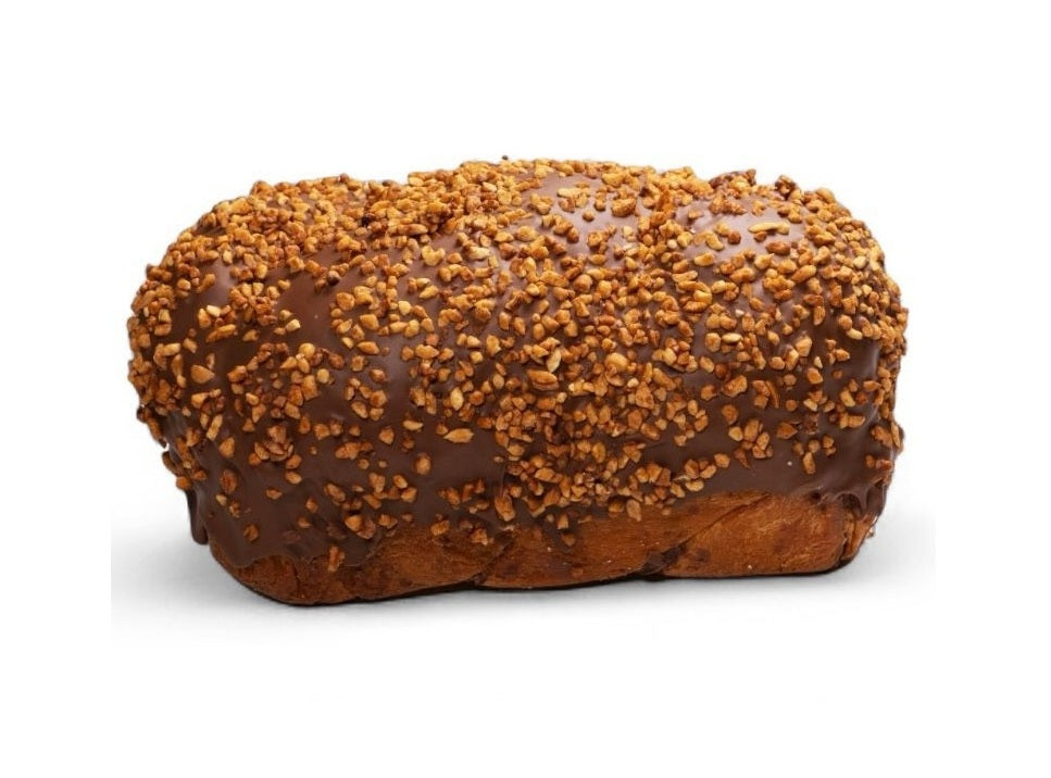 Cozonac Special cu Caramel, Nuca, Cacao si Rom