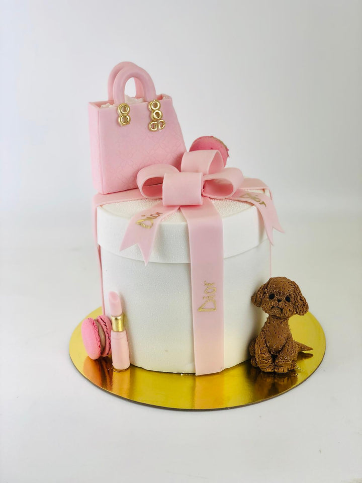 Pink Couture Cake