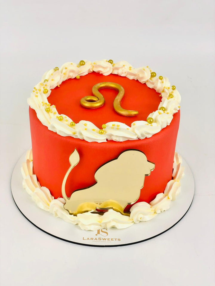 Tort Decorat Zodia Leu