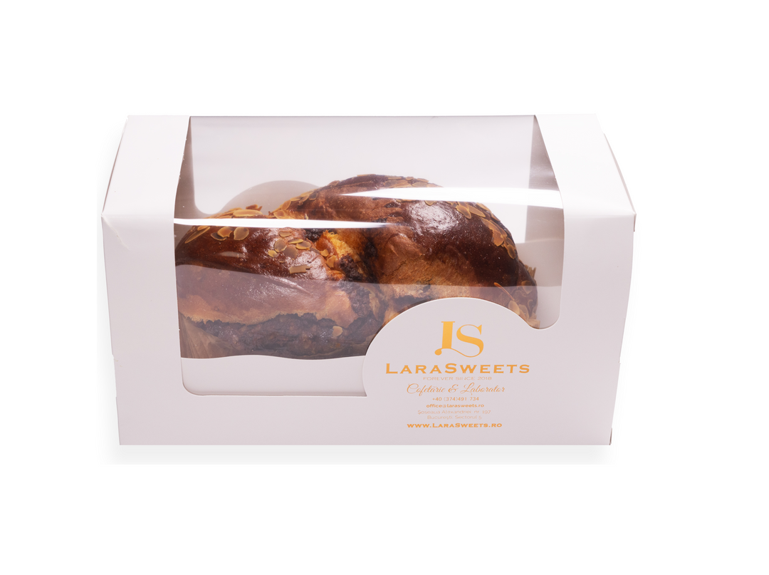 Cozonac Nuca Cacao Rom si Rahat