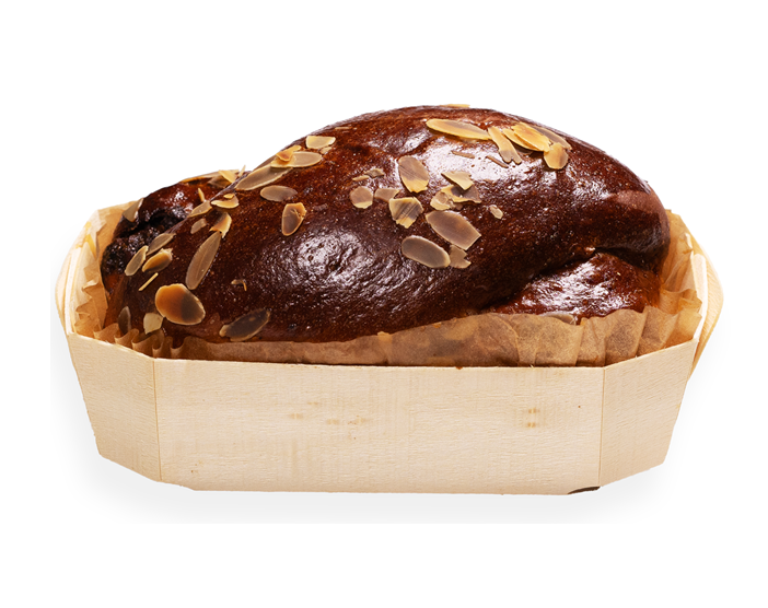 Mini-Cozonac cu Nuca, Cacao, Rom si Rahat